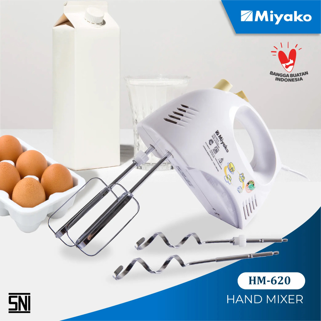 MIYAKO HAND MIXER HM620 / HM 620 / HM-620 (HAND MIXER) การรับประกันอย่างเป็นทางการ