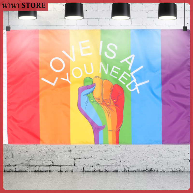 Pride Garden Flag Decorative Rainbow Flag Outdoor Decor Polyester Banner