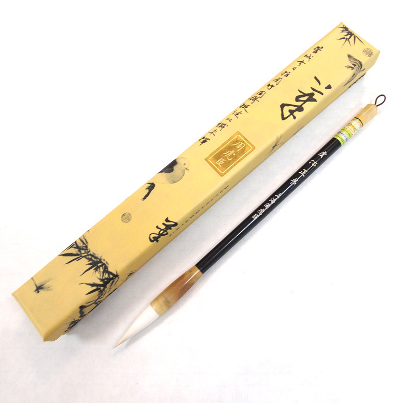 กระดาษข้าวธงสี่เหลี่ยม Guangfeng Sheep Hair แปรงปกติขนาดใหญ่ Shanghai Zhou Huchen Yuti Block Script 