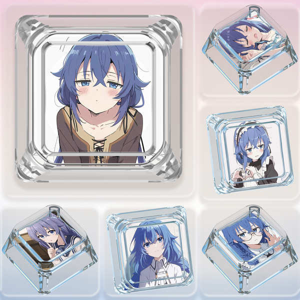 คีย์แคป คีย์แคปไทย keycap ปุ่มผู้ให้บริการอากาศ Luoqixi Keycap Jobless Reincarnation สองมิติที่ไม่ซ้