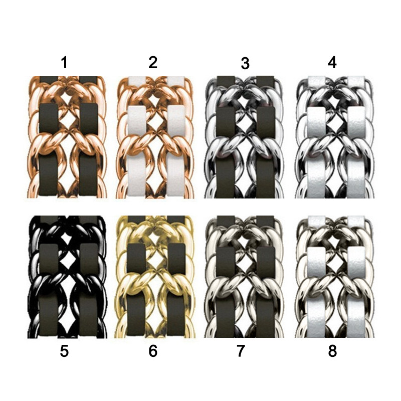 สายรัดข้อมือโซ่โลหะสําหรับนาฬิกา Huawei GT2 GT4 GT3 42 มม.46 มม.GT3 Pro Watch4 Watch3 GT2e Active