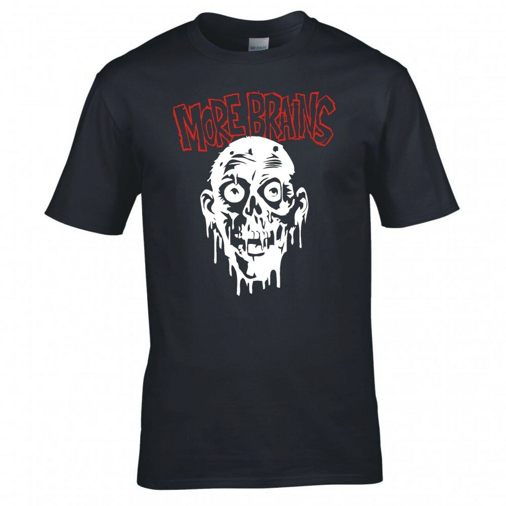 แรงบันดาลใจโดย Return Of The Living Dead "More Brains" เสื้อยืด