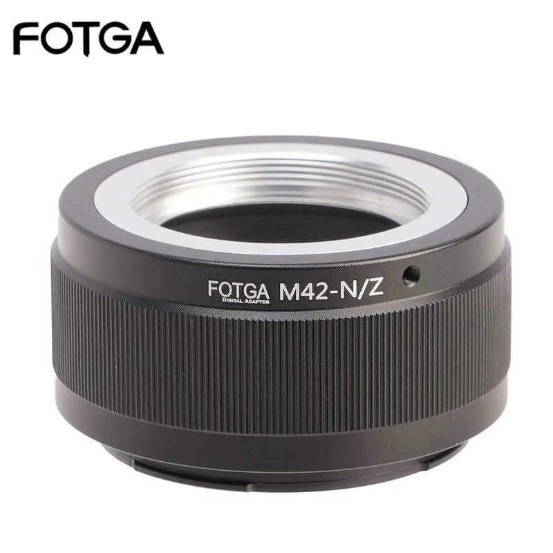 FOTGA Adapter Ring for M42 Lens to Nikon Z5 Z6 Z7 Z50 Z7II Z6II Z Mount Cameras Objectief Adapter Le