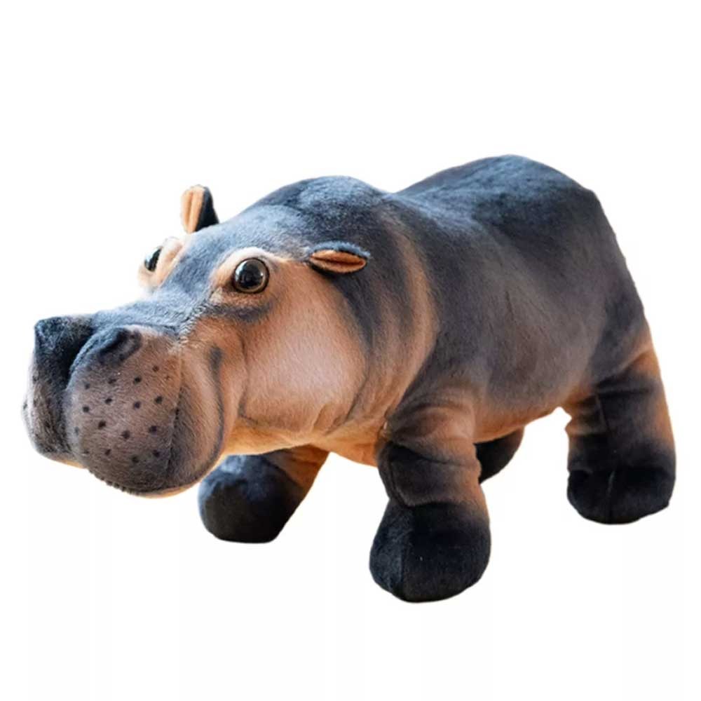 11'' Standing Gassy the Farting Hippo Stuffed Animal Plush Toy Moo Deng Hippo