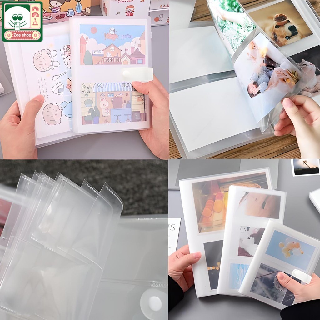 สมุดใส่นามบัตร Photocard Storage สมุดใส่การ์ด การ์ตูนน่ารัก จัดเก็บตั๋วนามบัตรโปสการ์ดรูปถ่าย ฯลฯ ได้อย่างง่ายดาย