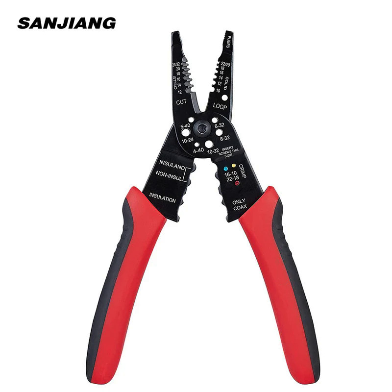 Wire Stripper 10-22 AWG Wire Splicer Cable Stripper Multipurpose Wire Stripping Tool Electrical Wire