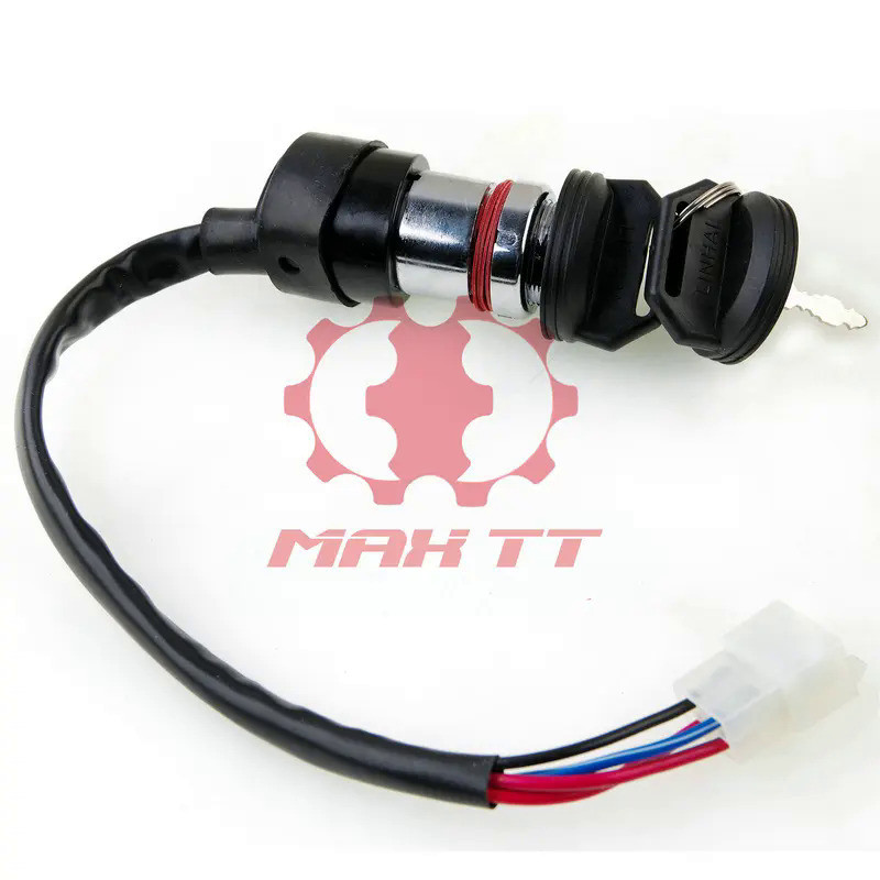 สวิตช์จุดระเบิดพร้อมกุญแจสำหรับ Linhai LH260 300 400 ATV 30110 8E0-1909B-00-00 8E01909B0000
