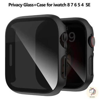 กระจกความเป็นส่วนตัว ป้องกันหน้าจอ กันส่อง สําหรับ Apple Watch 10/9/8/7/6/SE/5/4/3 ขนาด 38-46 มม. รองรับ iWatch series 42/41/40/44/45 มม.