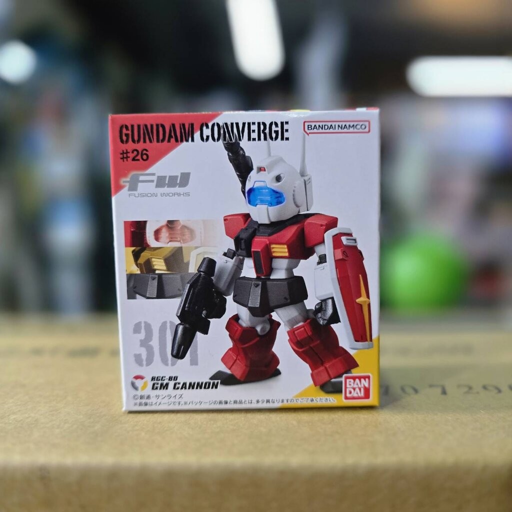 Bandai 6712134812301 fw gundam converge ♯26-301 GM cannon