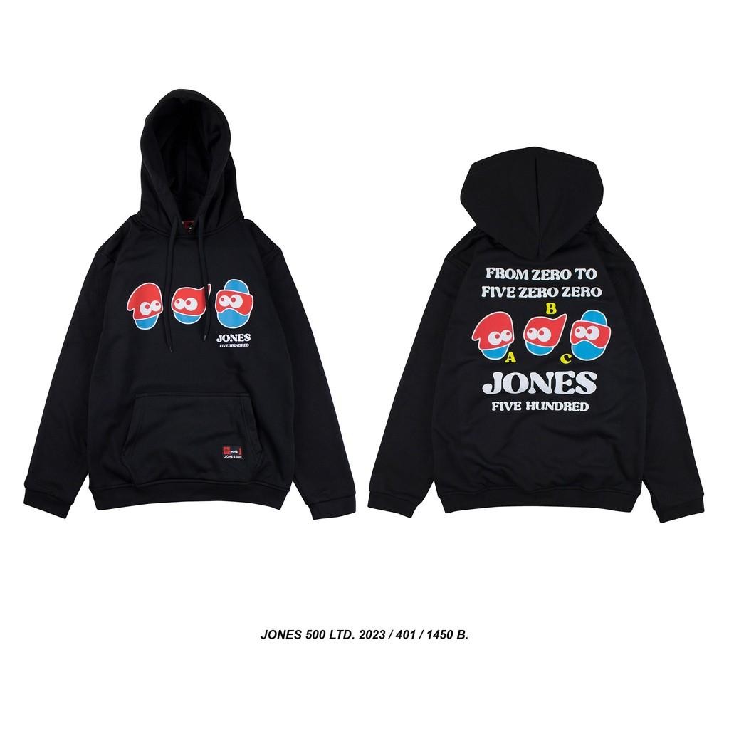 เสื้อคลุมแขนยาว Hoodie Hooded Unisex HOODIE JONE500 COLLECTION รุ่นใหม่ล่าสุด