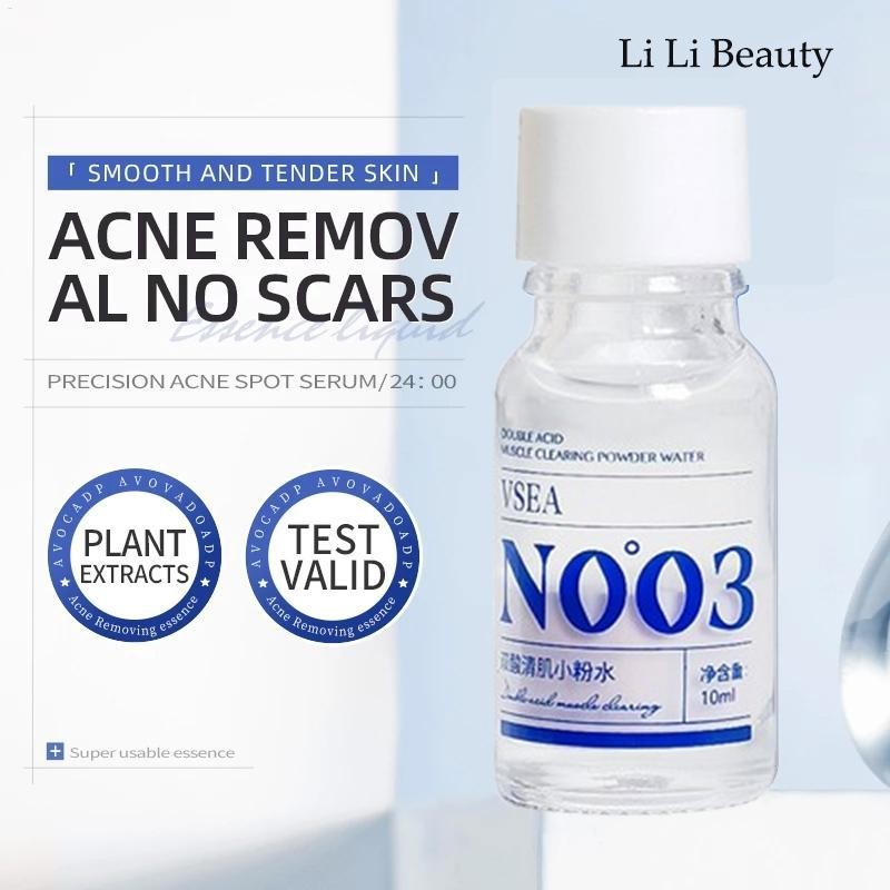 Salicylic Acid acne Essence acne remover Anti-Pimpple Deep Cleaning Face Toner Quick Absorption Oil Control ช่วยอนุญาต