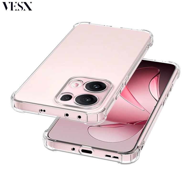 เคสใสกันกระแทกสำหรับ OPPO Reno 16 16F 15 15F 15C 14 14F 13 13F 12 12F 11 11F 10 9 8T Pro Max Mini Plus 4G 5G 2026