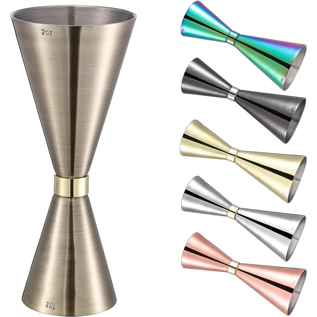 RTS Mr.Slim สแตนเลส Jigger ชุดถ้วยตวงพร้อมกาต้มน้ํา 30/45ml 25/50ml 45/60ml 60/90ml