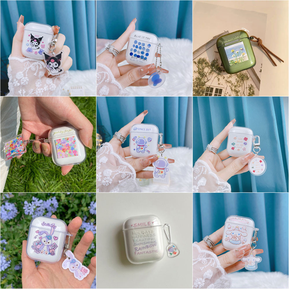 SIlicone หูฟังไร้สายบลูทูธเคส For Airpods 3 เคส Apple Airpods pro 2 1 Air pods Airpod Pro2 หูฟังเคส