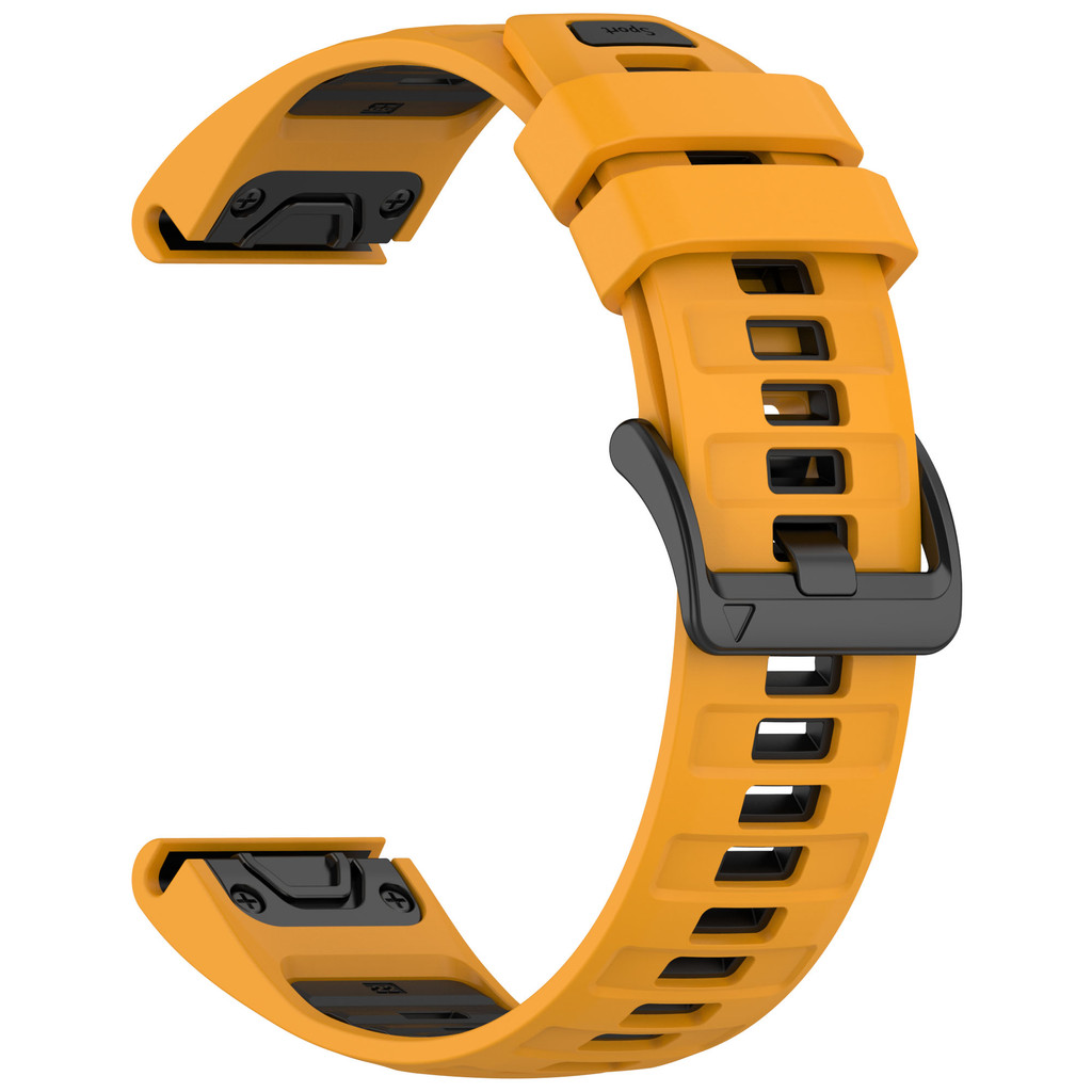 22 มม.26 มม.กีฬาซิลิโคน Quick Fit สําหรับ Garmin Fenix 8 7 6 5 plus 47 มม. 51 มม. / 955 965 745 935 945 / instinct 2 3 / Fenix 7x 6x 5x