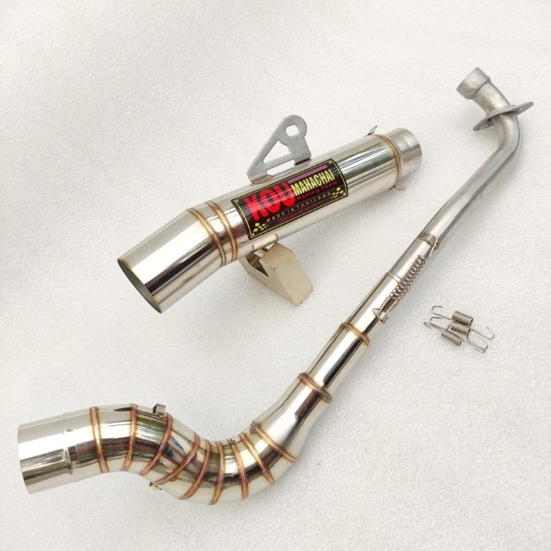 Super เปิด PIPE 51 มม.CANISTER TUBE ประเภท 1 ชุดสําหรับ xrm 110 125 wave 100 110 125 smash 110 115 r