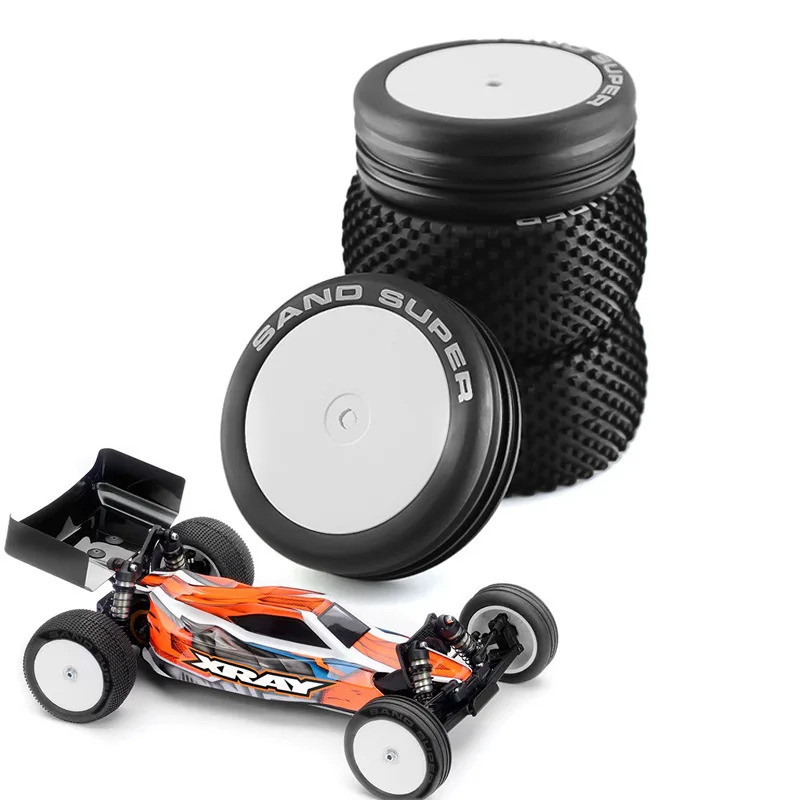 82 & 87mm 1/10 2WD RC off-road Buggy รถยางล้อสำหรับ xray XB2 serpent SRX2 SRX4 Traxxas Bandit tekno 