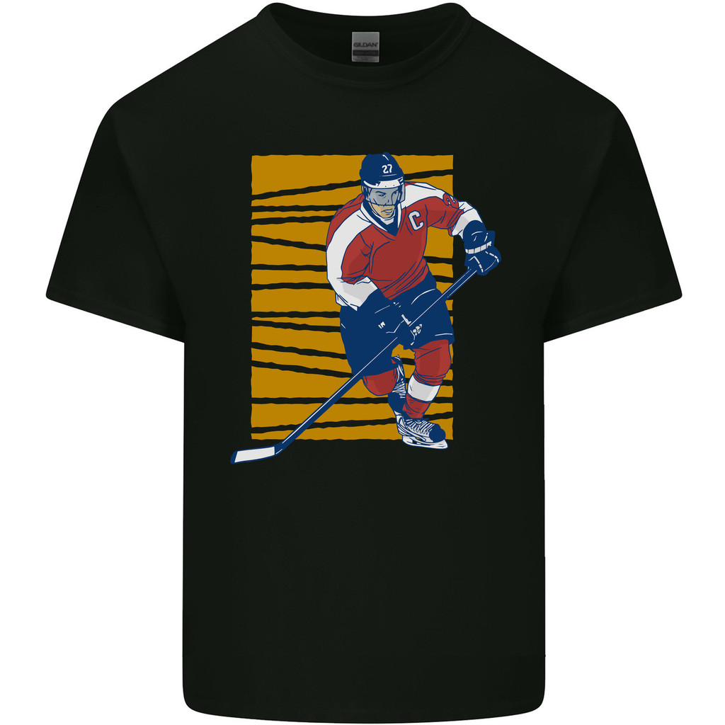 Ice Hockey Player Kids T Shirt Kids