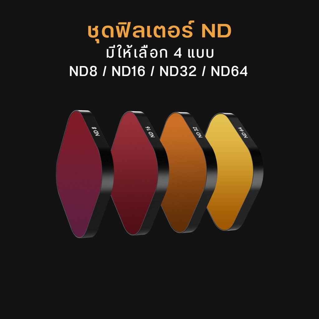 Fotorgear 4in1 Magnetic ND Filter Kits ฟิลเตอร์แบบแม่เหล็กดูดติด ค่าการลดแสง 8/16/32/64