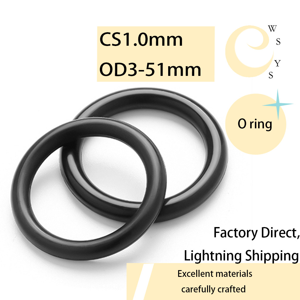 [WSYS]โอริง O-Ring ยางโอริง NBR 70 เลือกขนาดได้ ยี่ห้อ GAPI นำเข้าจากอิตาลี ของแท้ 100%(CS1 * OD3-51