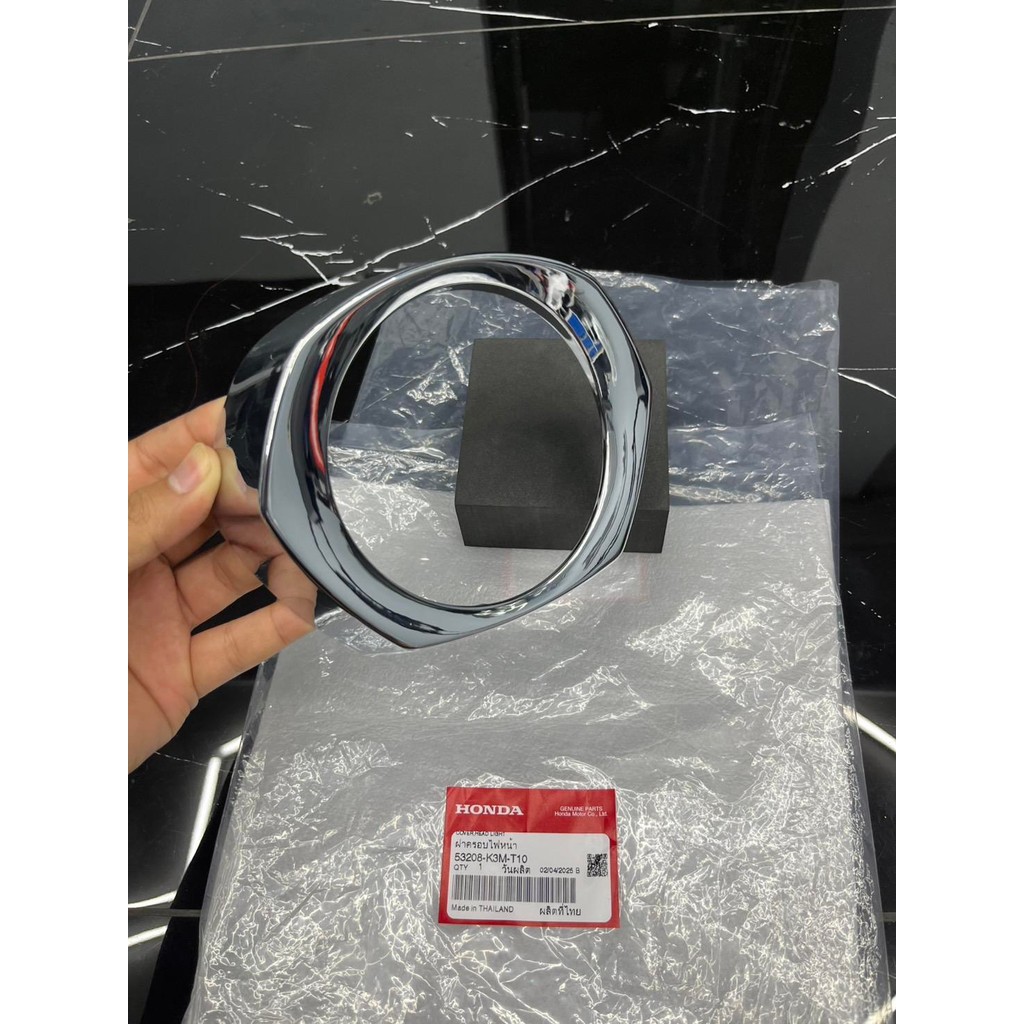 ขอบไฟหน้า GIORNO แท้เบิกศูนย์ ฝาครอบไฟหน้า #53208-K3M-T10 - รูปที่ 6