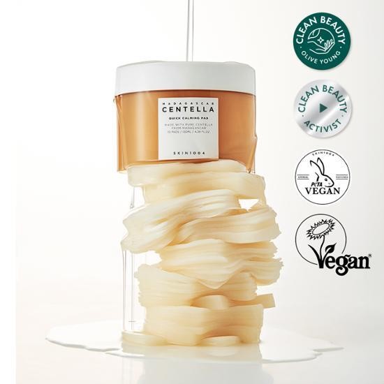 Skin 1004 Madagascar Senella Quick Calming Pad Skin Care เกาหลียอดนิยม