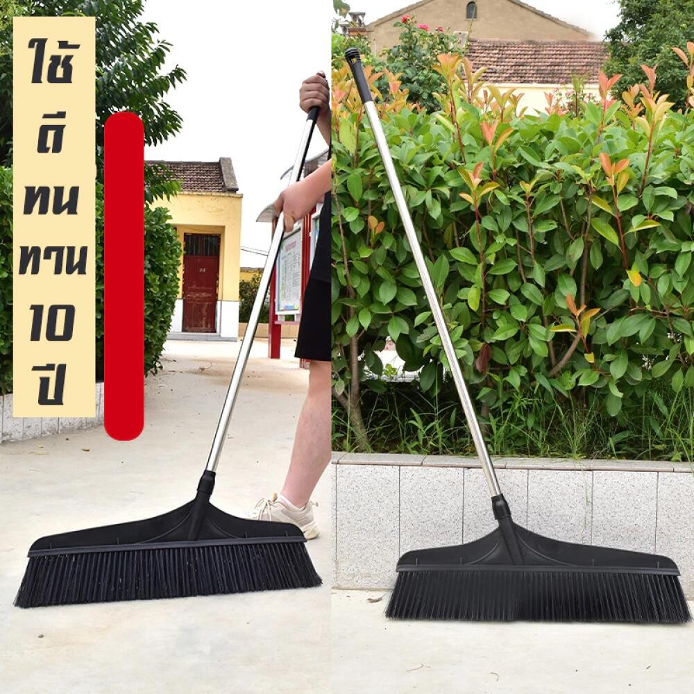 ไม้กวาดยักษ์ ไม้กวาดขนาดใหญ่หน้ากว้าง สำหรับกวาดพื้น ใบไม้ สนามหญ้า - รูปที่ 5