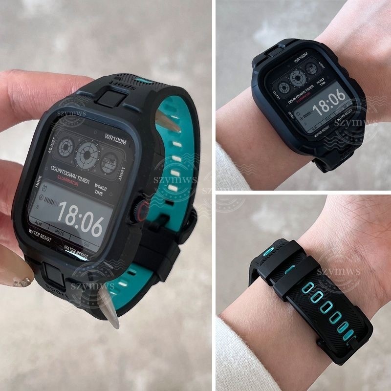 สายซิลิโคน + นาฬิกาสําหรับ Redmi Watch 5 Active/5 Lite Redmi Watch 5 4 สายรัดข้อมือแบบนุ่มสร้อยข้อมือกีฬาสําหรับ Redmi Watch5 Watch4 5Active 5Lite อุปกรณ์เสริมนาฬิกาอัจฉริยะ
