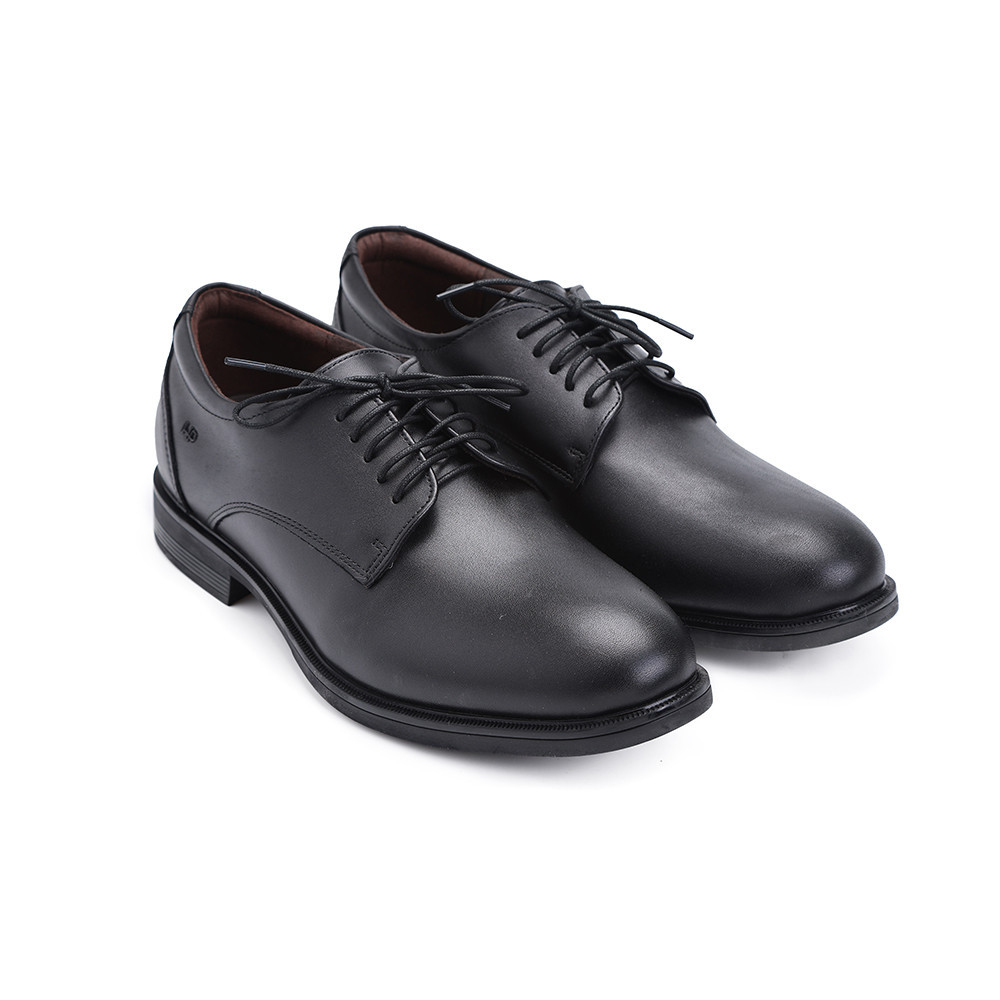 Hush Puppies รองเท้าผู้ชาย รุ่น HP 8HDFB4315A - สีดำ (รองเท้าทางการหนังแท้ แบบสวม)