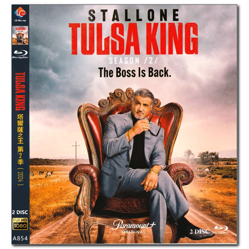 [ภาษาอังกฤษ][คลังสินค้าพร้อม] ภาพยนตร์ Blu-ray HD 4K UHD 1080P Tulsa King ซีซั่น 2