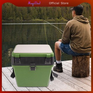 MagiDeal กล่องตกปลามัลติฟังก์ชั่น Fishermen พร้อมสายสะพาย ถั…