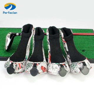 Perfeclan 4 ชิ้น/แพ็ค Professional Golf Club Headcover Drive…