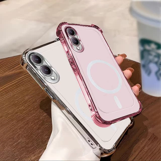 เคสสําหรับ Vivo Y17S Y28 5G เคสโทรศัพท์ 2025 กันกระแทกใหม่แม่เหล็ก softCase SZ15