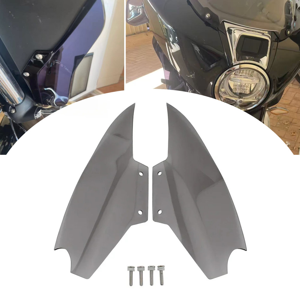 รถจักรยานยนต์ Wind Deflector ขา Protector ด้านข้าง Fairing Windshiel สําหรับ BMW R 18 B R18B Bagger 