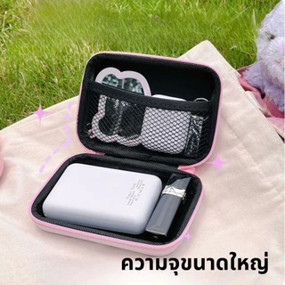 การ์ตูน Sanrio Kuromi Hello Kitty แบบพกพามินิ Hard Shell ข้อมูลสายชาร์จกระเป๋าซิปกระเป๋ากระเป๋าของขวัญ Travel ต้องมี