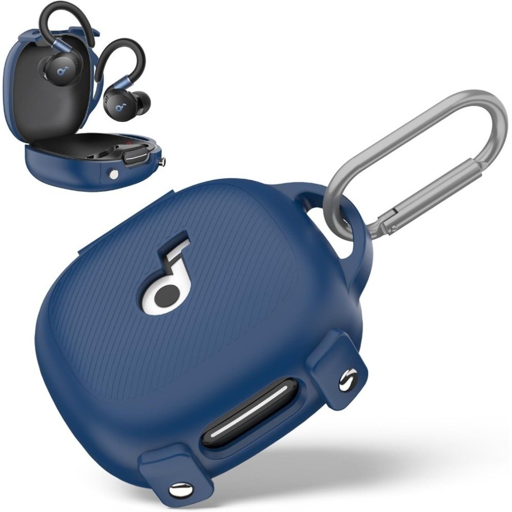 สําหรับ Anker Soundcore Sport X20 Sport/X20 Case Cover,ซิลิโคนอ่อนนุ่มป้องกันรอยขีดข่วนทนโลโก้การออก