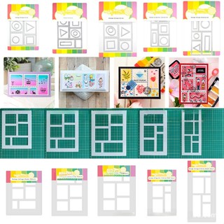 10 ประเภทสแควร์กรอบเหล็กคาร์บอนตัดแม่พิมพ์ DIY ตัดโลหะตายลาย…