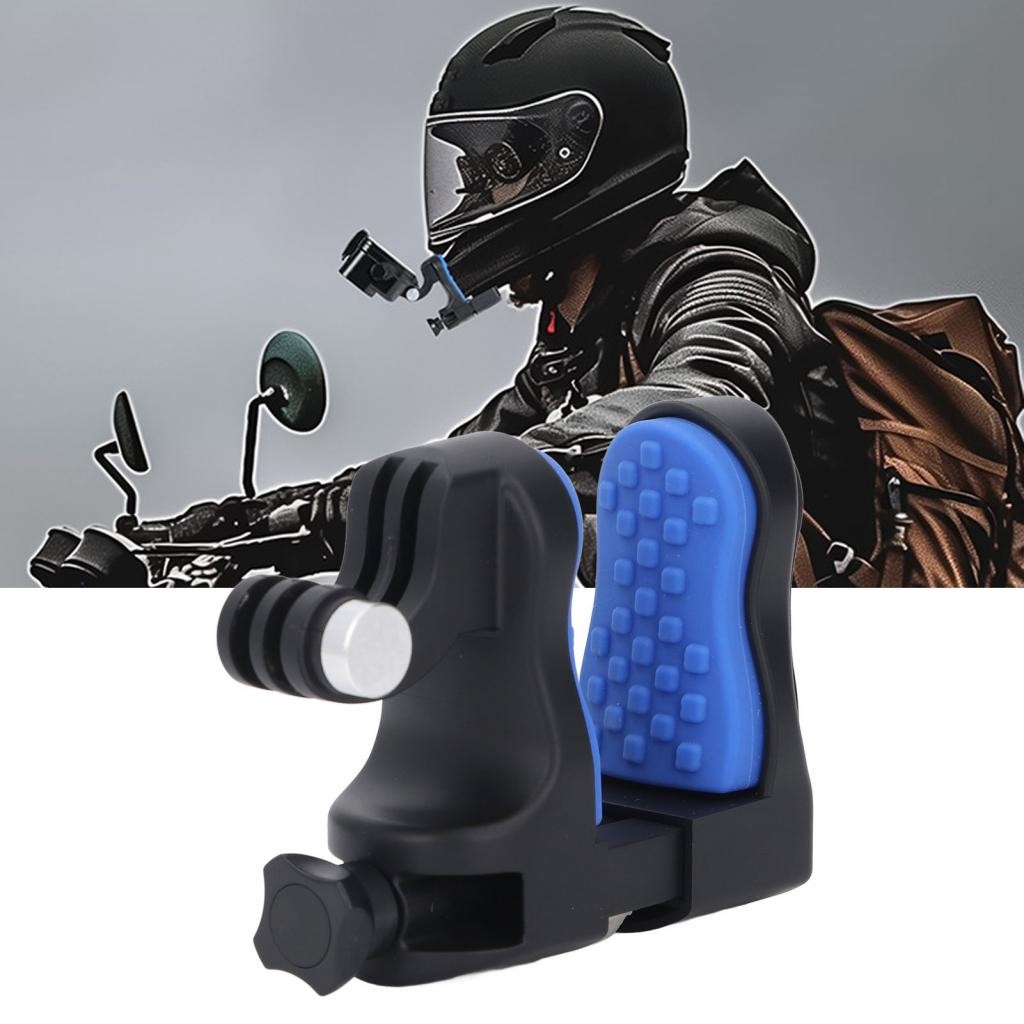 Helmet Chin Mount Kit Firm และ Secure Action Camera สำหรับการขี่จักรยาน