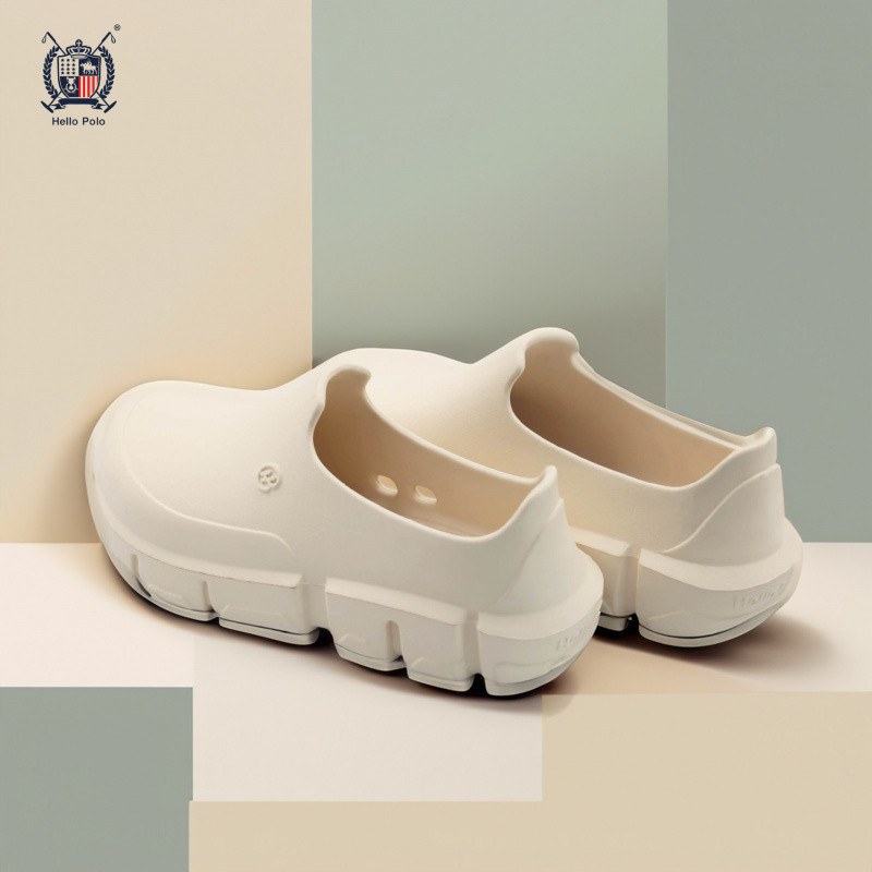 Hello Polo รองเท้าแตะแฟชั่น รองเท้า Off-road รองเท้าแตะแฟชั่นแบบสวม รองเท้ายางeva รุ่น HP8031 Unisex กันลื่น กันน้ำ