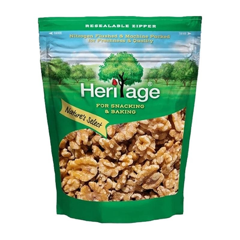 เฮอริเทจ วอลนัทดิบ 454 กรัม / HERITAGE Raw Walnuts 454 g.