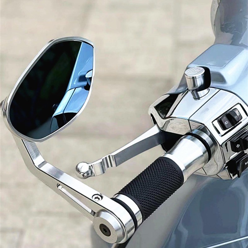 สําหรับ Vespa Primavera Sprint 150 125 S150 GTS300 GTV LX LXV 150 125 กระจกแฮนด์รถจักรยานยนต์กระจกมอ