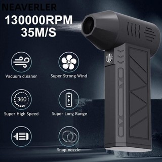 Mini 130000Rpm Turbofan Với Đèn Pin Tốc Độ Gió 52m/s Quạt Phản Lực Công Suất Cao, Máy Thổi Bụi Cắm Trại Loại Bỏ Bụi Mạnh