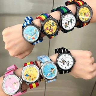 นาฬิกาเครยอนชินจังซ่อนการ์ตูนน่ารักเด็กนักเรียนดูแฟนของขวัญว…