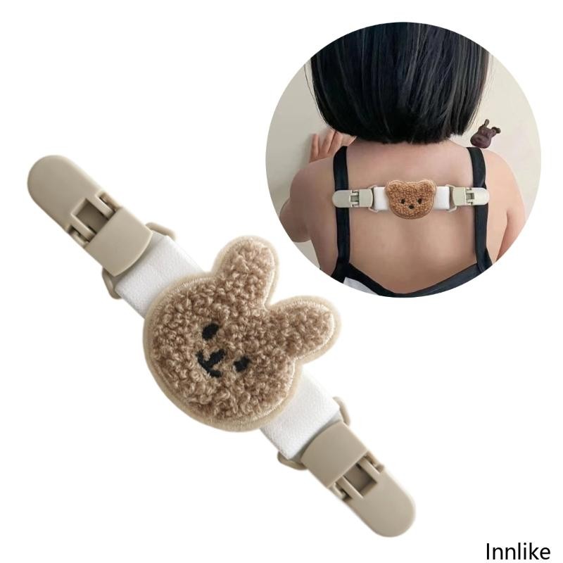 Inn น่ารักหมี Baby SlingPants Antislip Clip Pants สายคล้องไหล่ Antislip Clip Pants