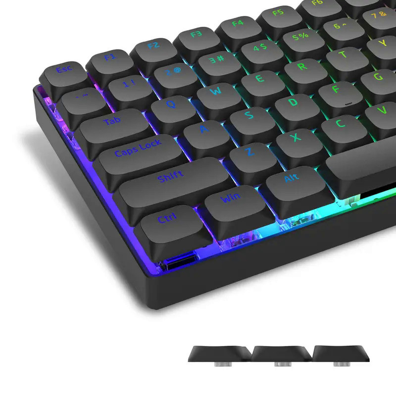 PBT Custom Low Profile Keycaps 118 Keys Horizon Keyboard Keycaps for 60% 65% 75% 100% Cherry Gateron