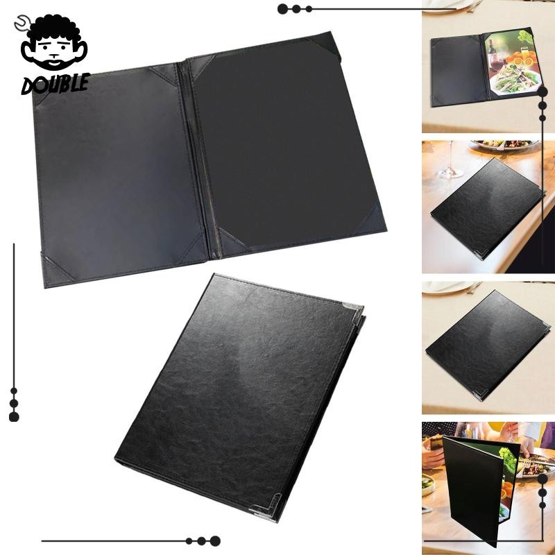 [ร้านอาหารเมนูปกเมนูโฟลเดอร์ Noshery Coffee Store Simple Updating เมนู Diner Bar Bill Book Cheque Book Holder