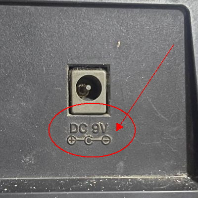 9v 850mA 1A AC DC Power Supply อะแดปเตอร์ AD-5CL AD-5 สําหรับ CASIO CTK-451 500 501 510 511 515 518 519 520 CTK-520L CT-465 588 LK-20 WK-110 คีย์บอร์ดสายอิเล็กทรอนิกส์