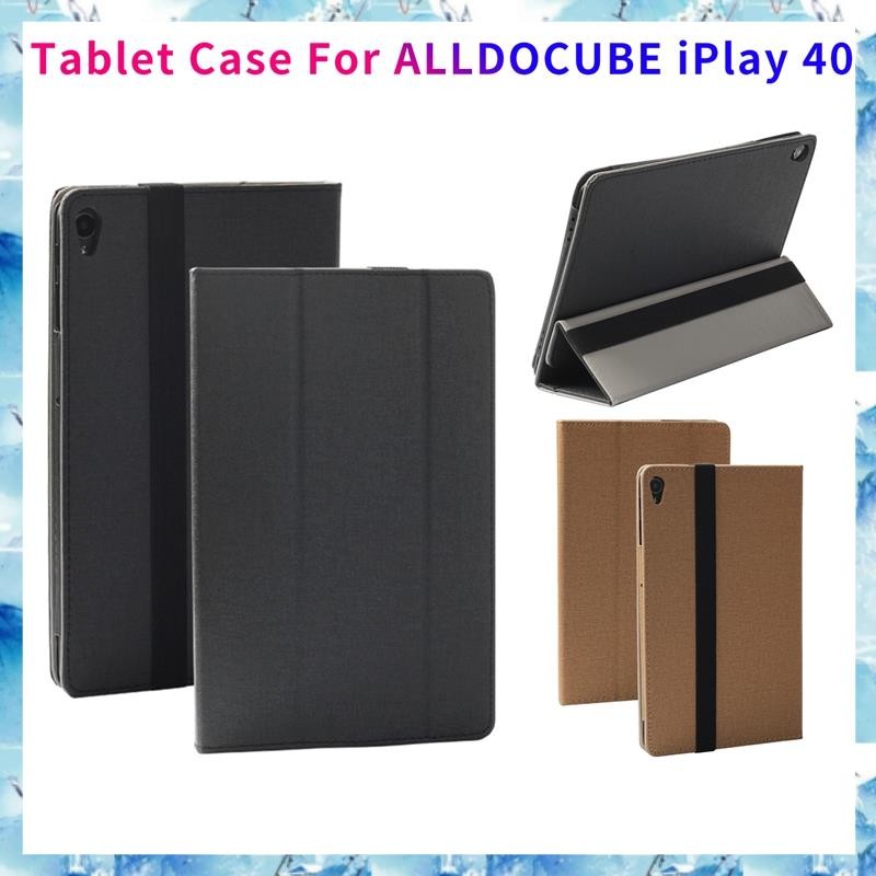 [ ] เคสแท็บเล็ตสําหรับแท็บเล็ต IPlay40 10.4 นิ้วซองหนัง PU Flip Case Cover สําหรับ CUBE 40