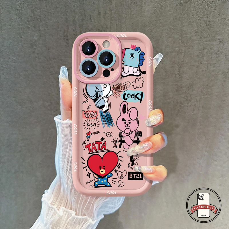 การ์ตูนแนวโน้มตลกกระต่ายอังกฤษอ่อนนุ่ม เคส Samsung A54 A53 A14 A06 A05s A24 A03 A15 A34 A13 A04 A05 A21s A02s A12 ราคา ถูกที่สุด ดีลบีเคเค แกลเลอรีภาพที่ 6