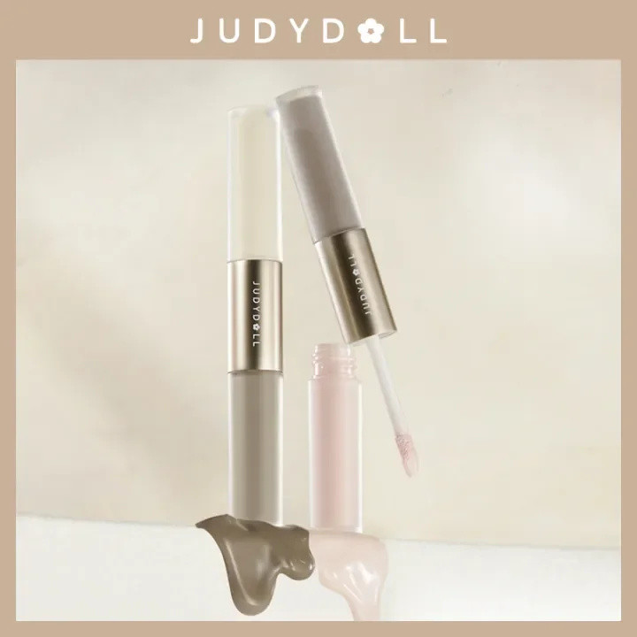 Judydoll Duo Matte Liquid Highlighter & Contour 2-IN-1 ไฮไลท์ คอนทัวร์ เนื้อแมท ของเหลว ติดทนนาน 4.8